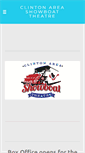 Mobile Screenshot of clintonshowboat.org